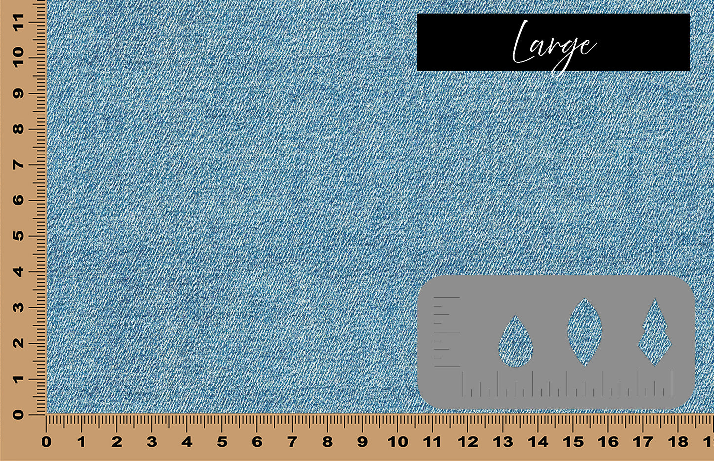 DecoCraft - Textures - Light Blue Denim