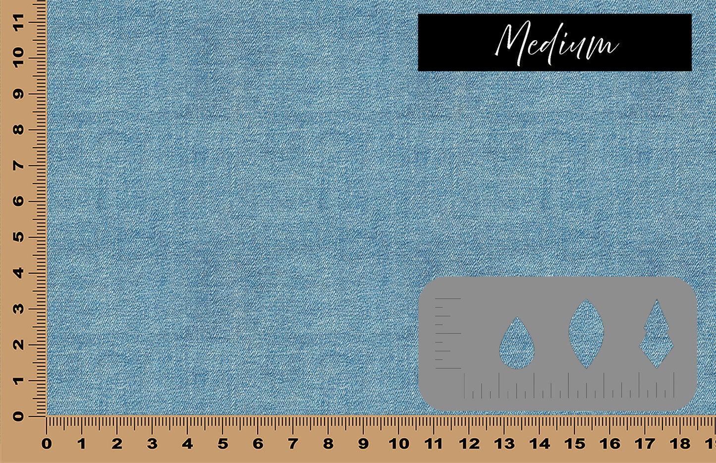 DecoCraft - Textures - Light Blue Denim