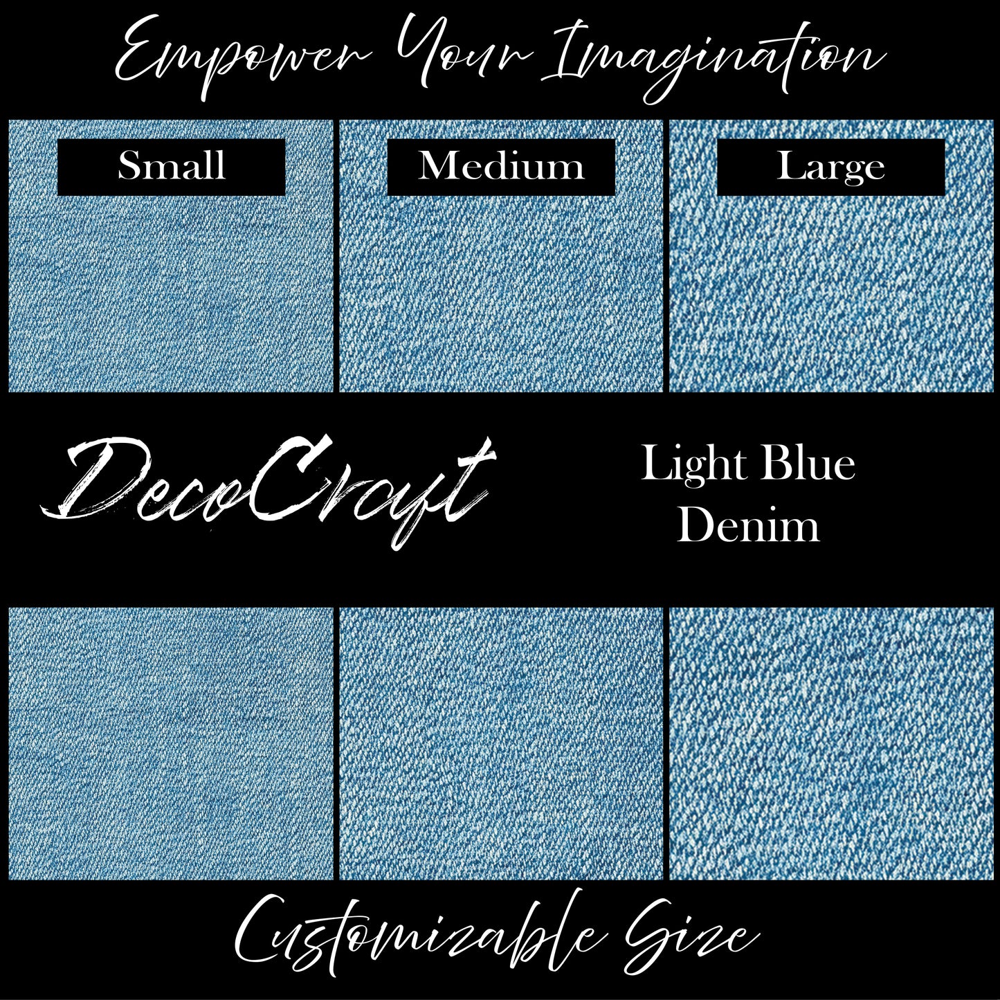 DecoCraft - Textures - Light Blue Denim