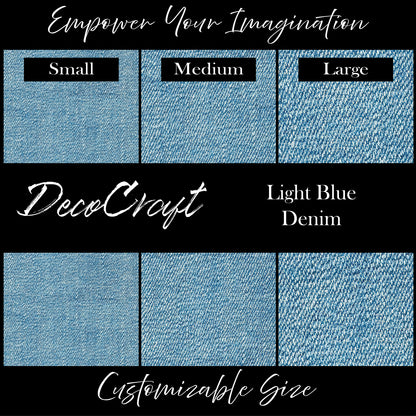 DecoCraft - Textures - Light Blue Denim