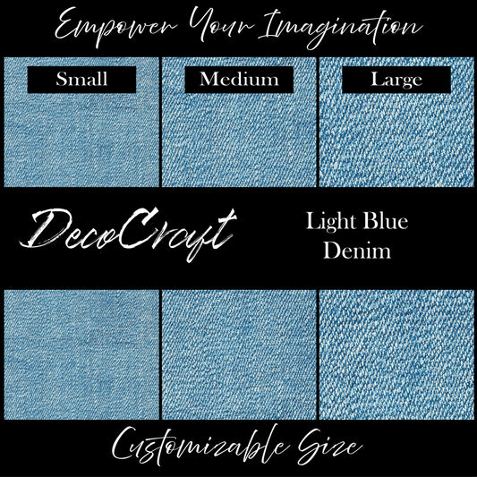 DecoCraft - Textures - Light Blue Denim