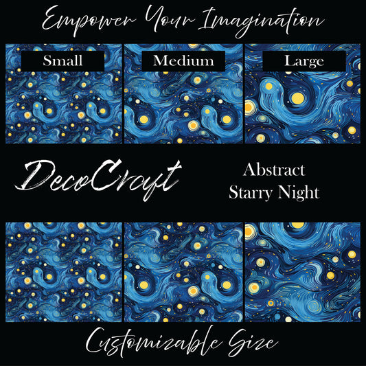 DecoCraft - Abstract - Starry Night