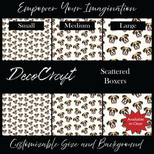 DecoCraft - Animals, Bugs, & Birds - Scattered Boxers