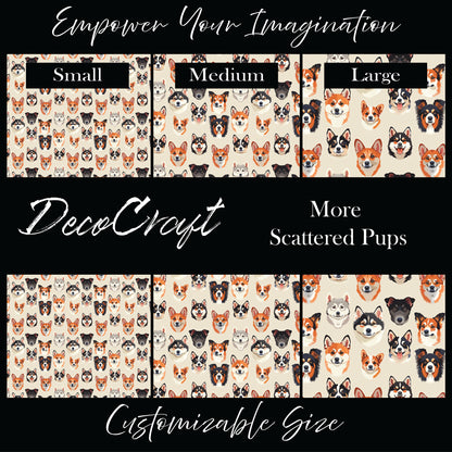 DecoCraft - Animals, Bugs & Birds - More Scattered Pups