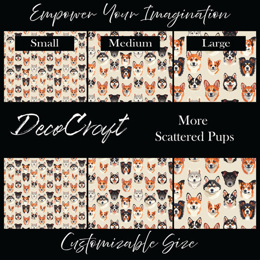 DecoCraft - Animals, Bugs & Birds - More Scattered Pups