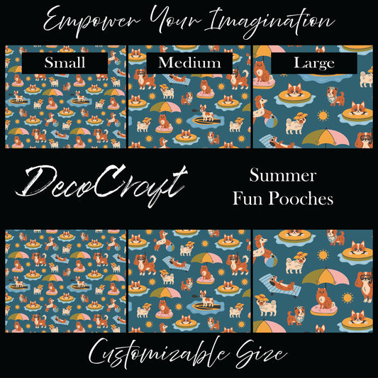 DecoCraft - Animals, Bugs & Birds - Summer Fun Pooches