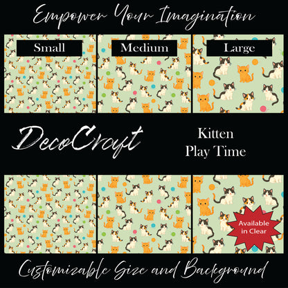 DecoCraft - Animals, Bugs & Birds - Kitten Play Time
