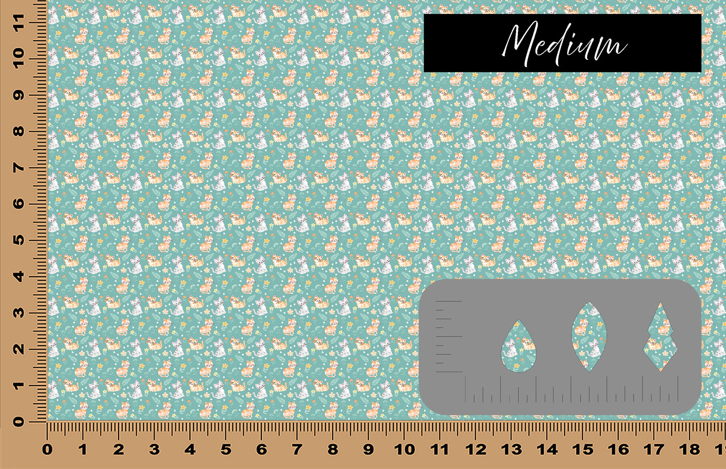 DecoCraft - Animals, Bugs & Birds - Floral Kittens