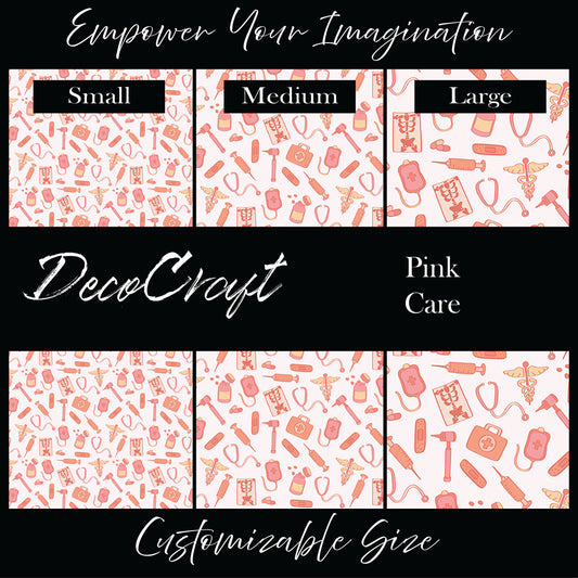 DecoCraft - Career - Medical - Pink Care