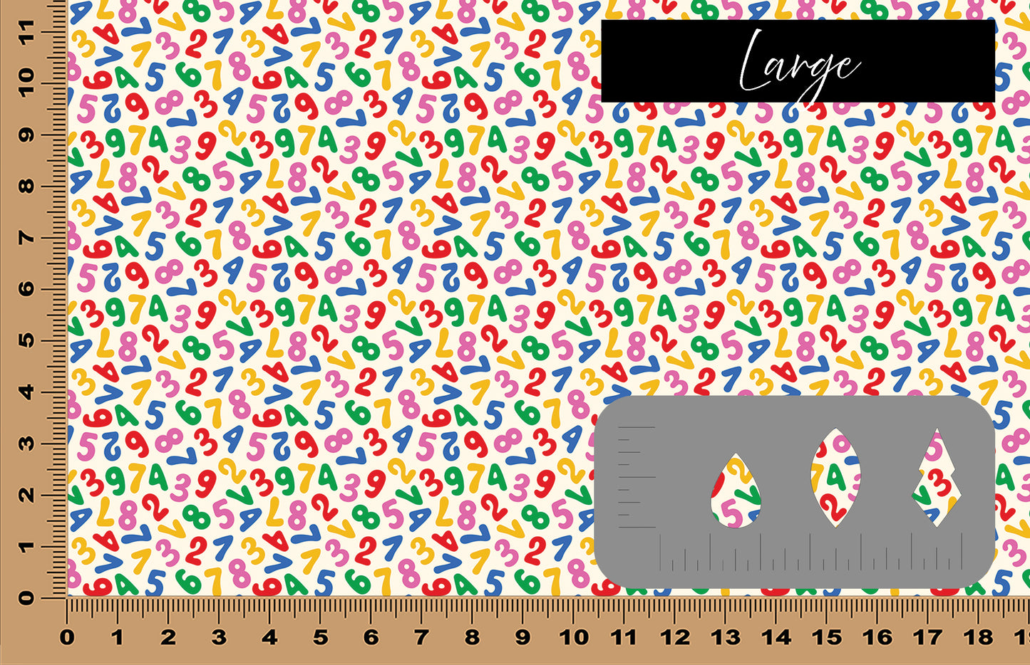 DecoCraft - Career - School - Scattered Numbers