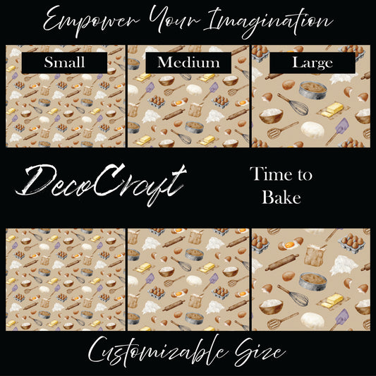DecoCraft - Career - Time to Bake
