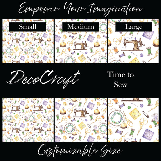 DecoCraft - Career - Time to Sew