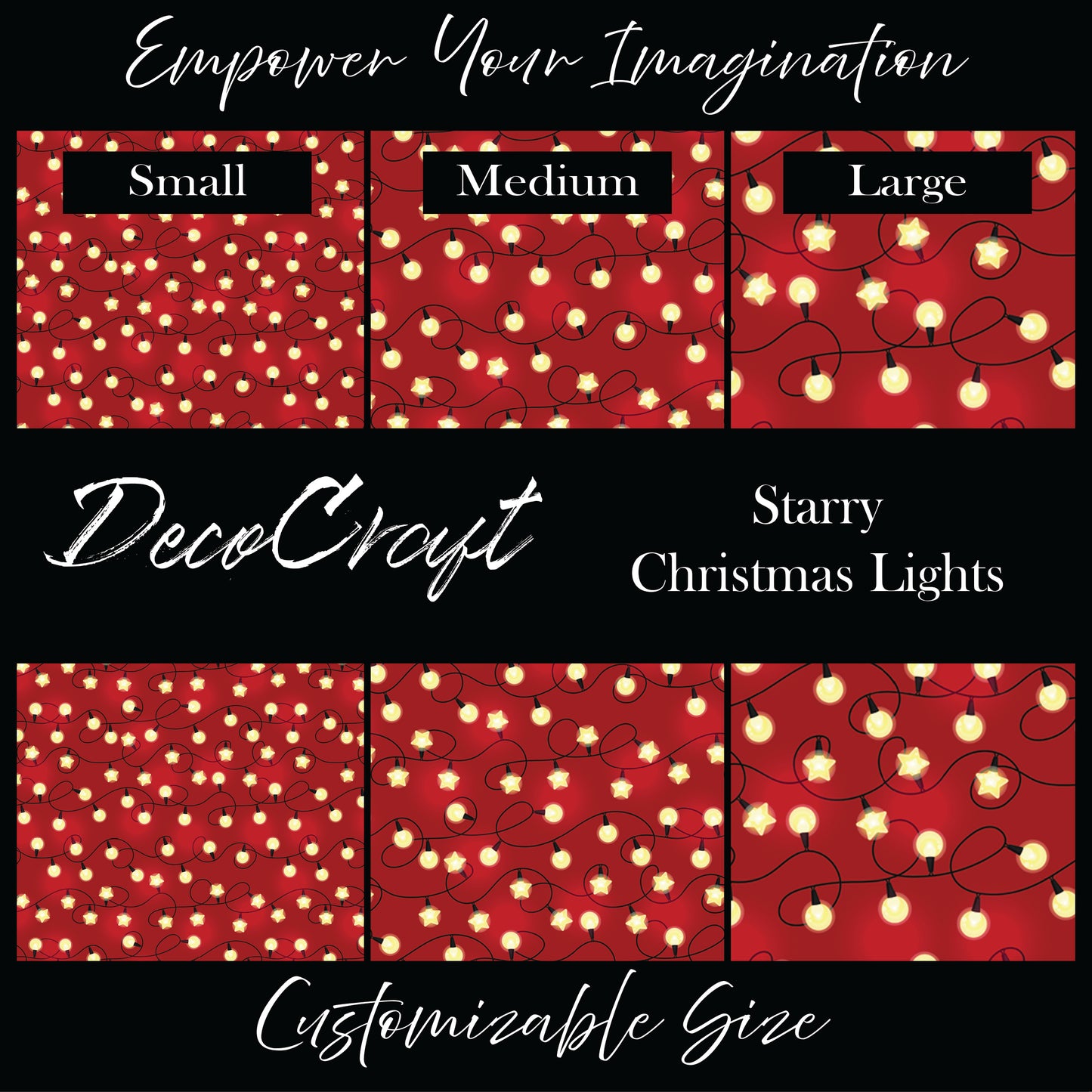 DecoCraft Christmas - Starry Christmas Lights