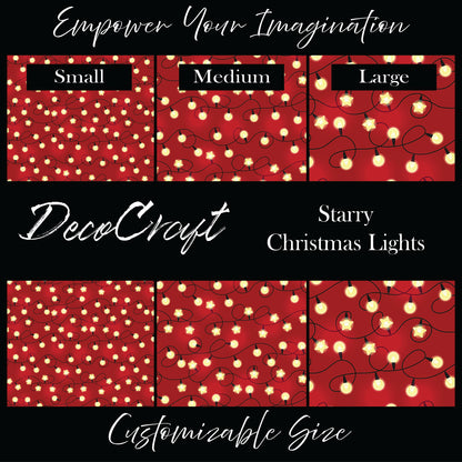 DecoCraft Christmas - Starry Christmas Lights