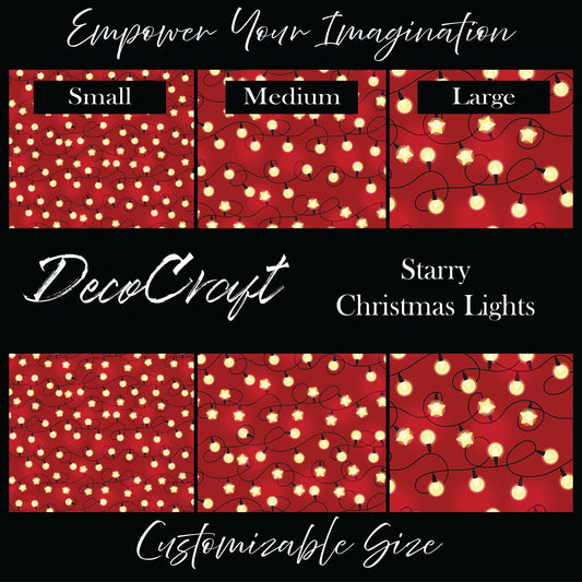 DecoCraft Christmas - Starry Christmas Lights