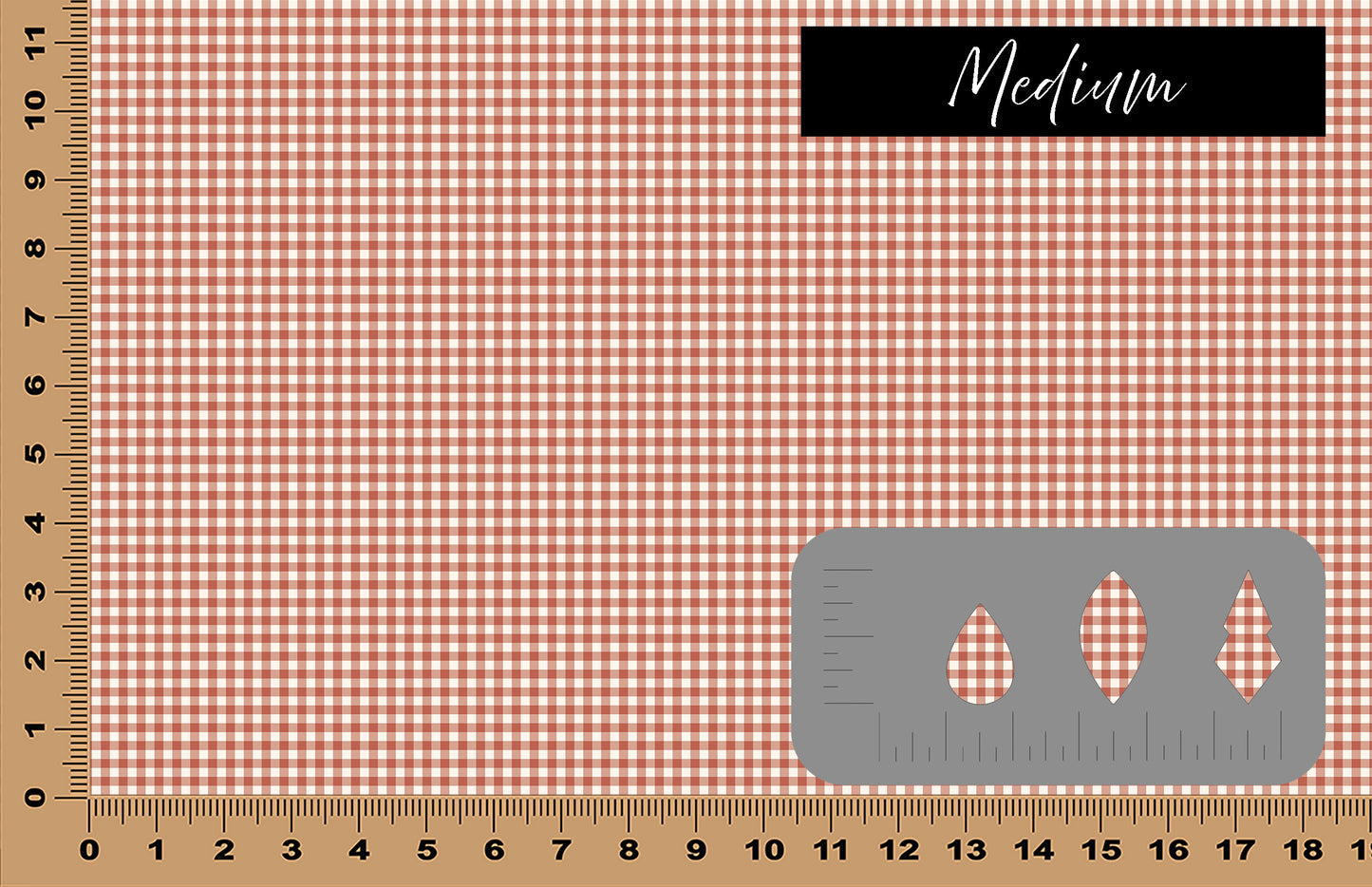 DecoCraft Christmas - Vintage Red Gingham