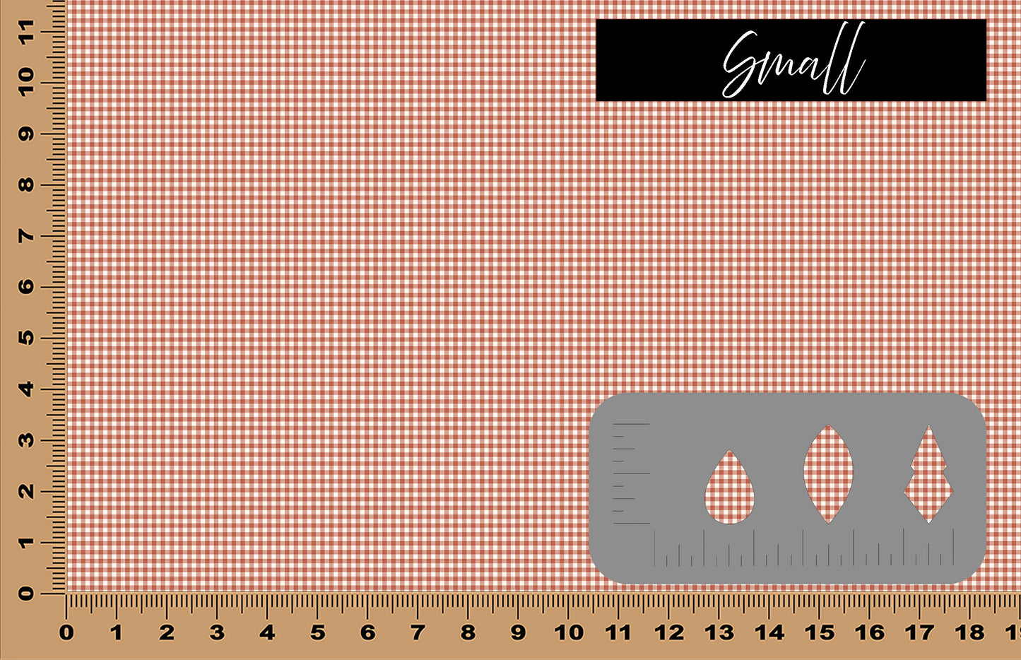 DecoCraft Christmas - Vintage Red Gingham