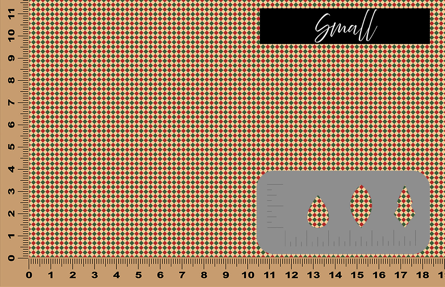 DecoCraft Christmas - Vintage Argyle I