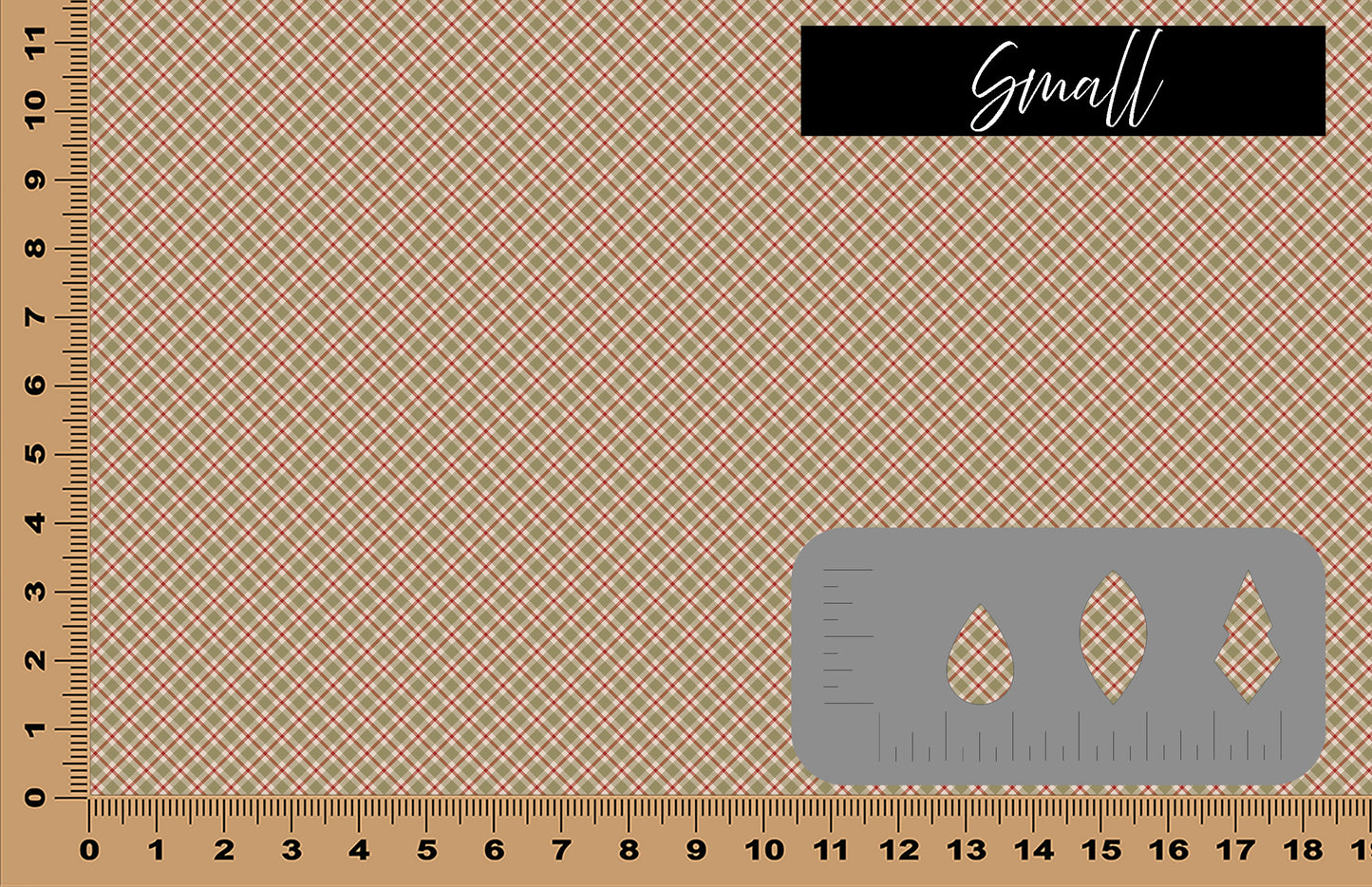 DecoCraft Christmas - Vintage Plaid I