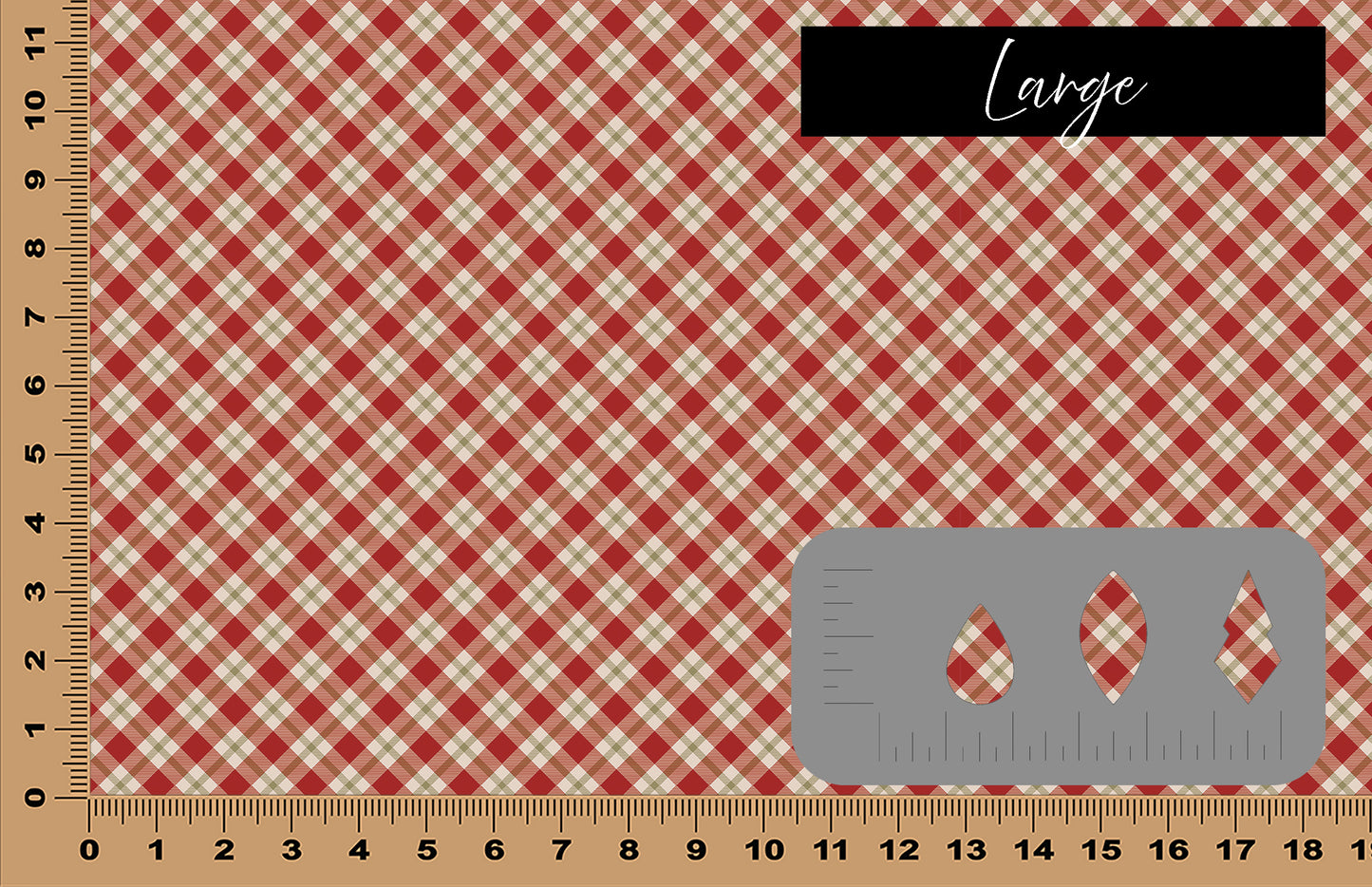 DecoCraft Christmas - Vintage Plaid II