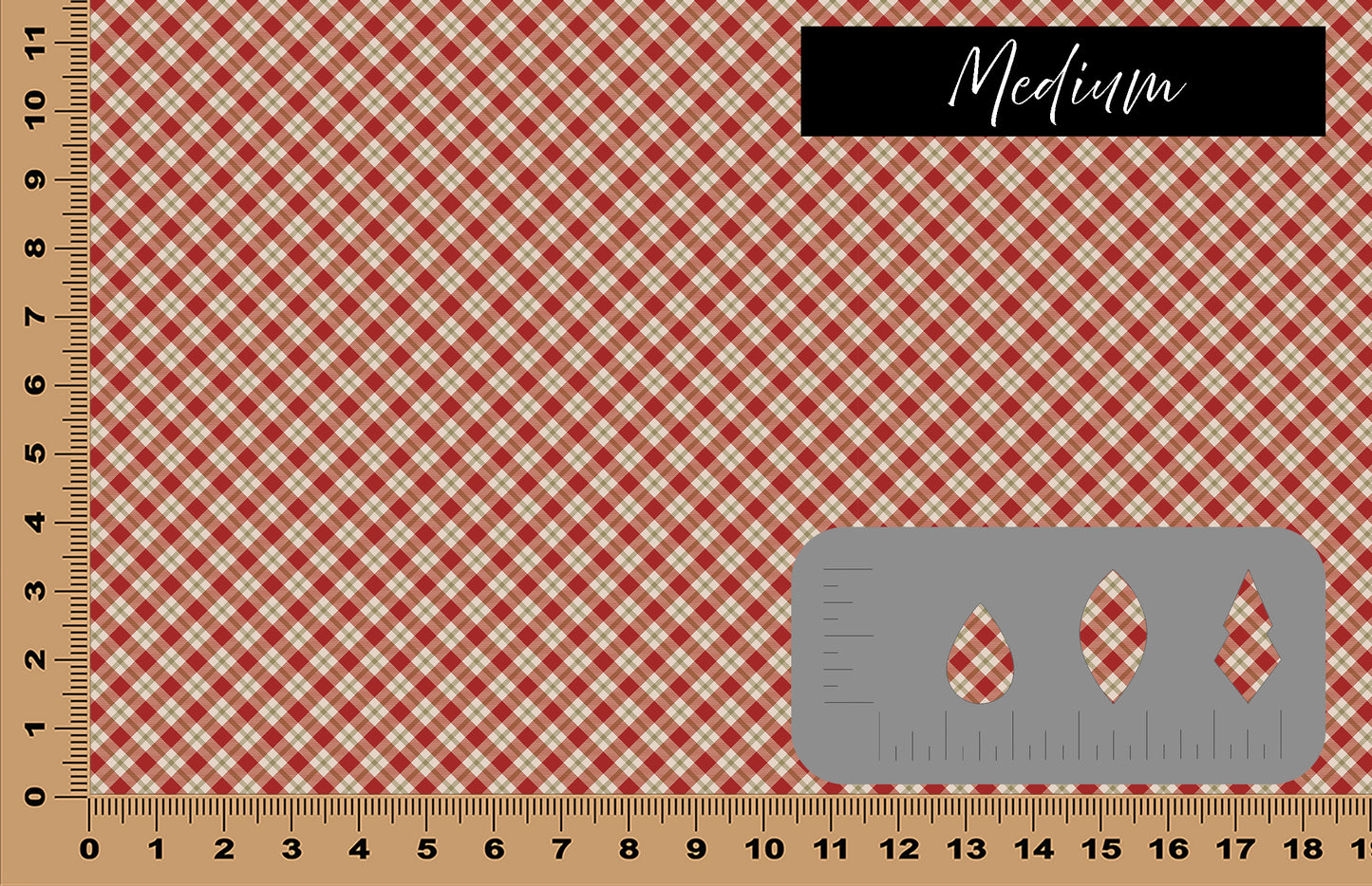DecoCraft Christmas - Vintage Plaid II