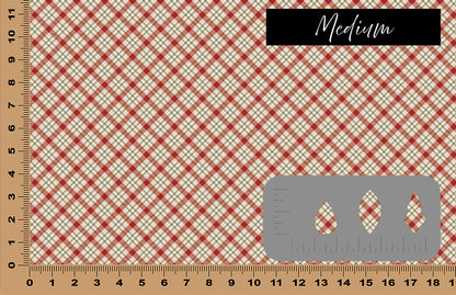 DecoCraft Christmas - Vintage Plaid III