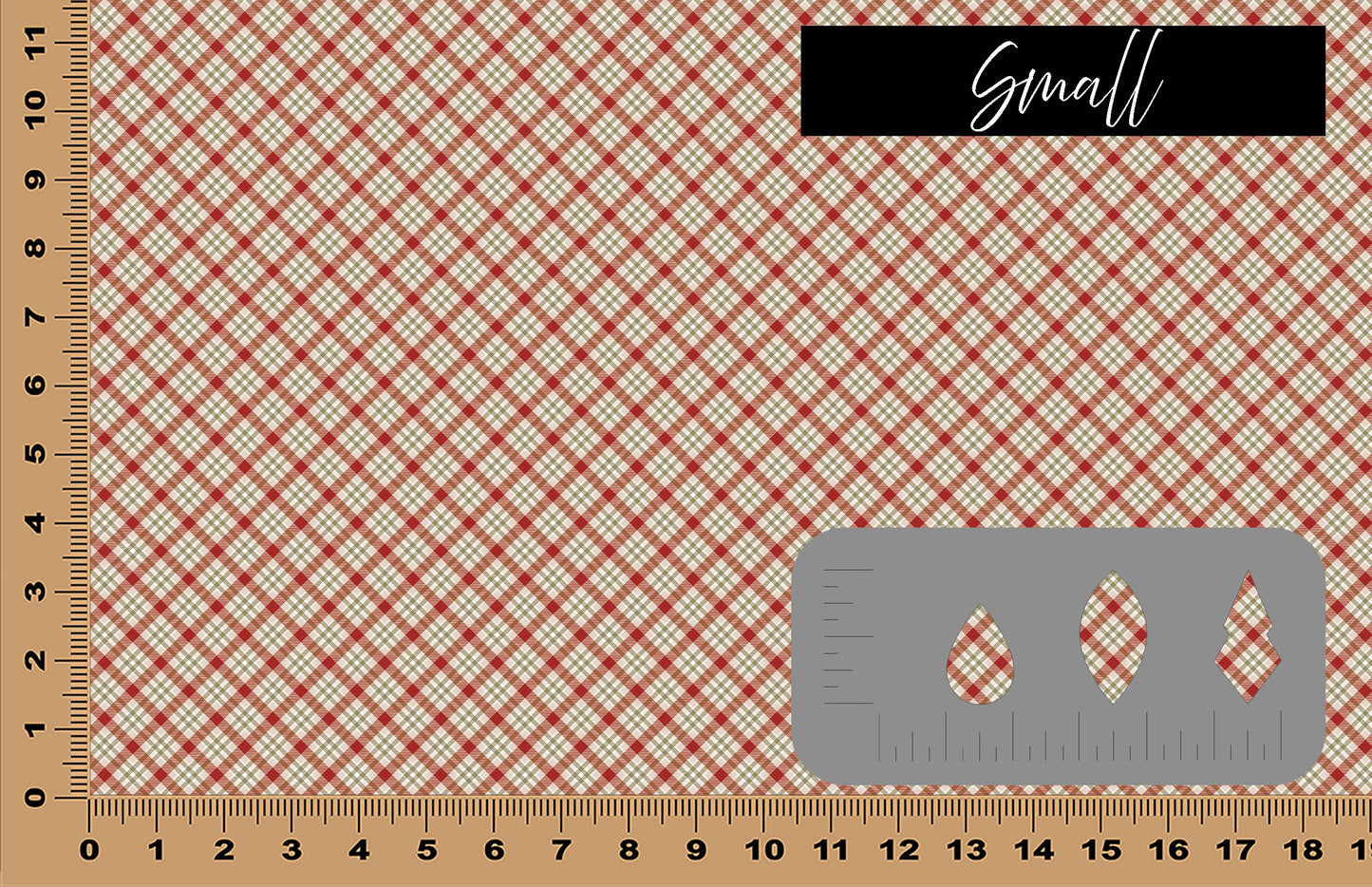 DecoCraft Christmas - Vintage Plaid III