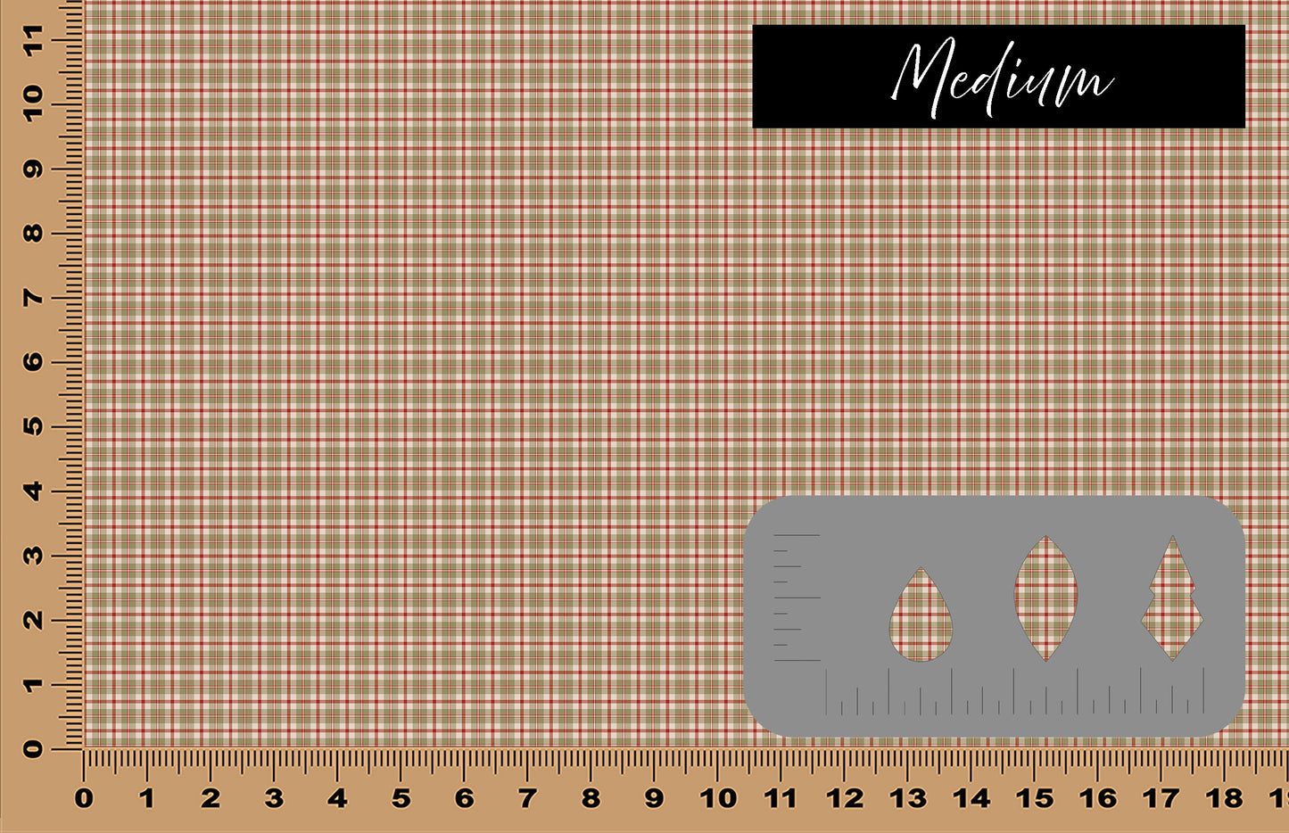 DecoCraft Christmas - Vintage Plaid IV