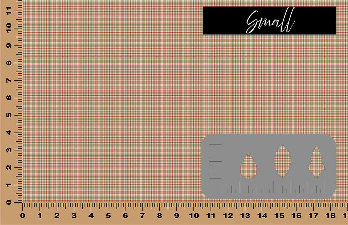 DecoCraft Christmas - Vintage Plaid IV