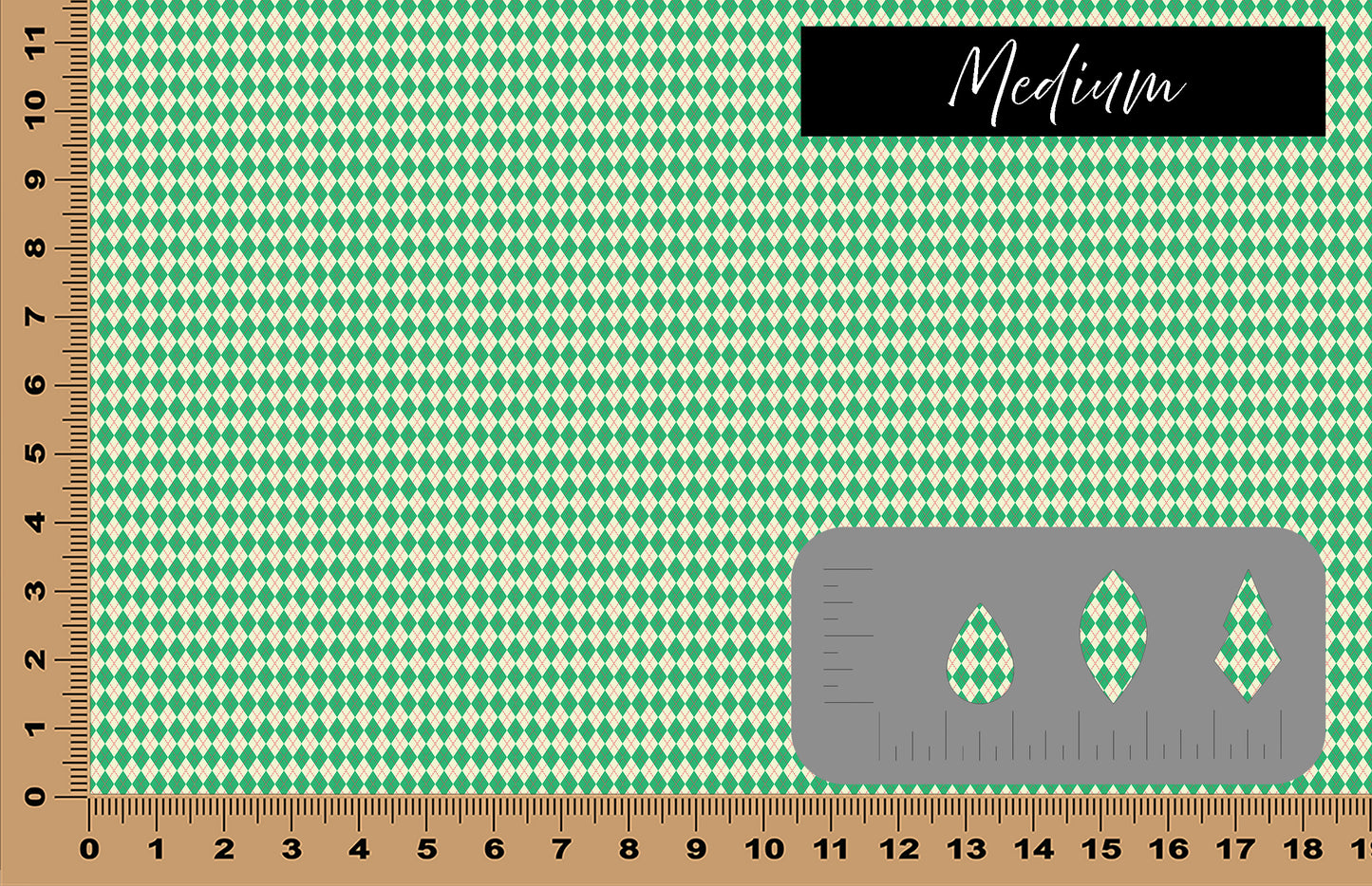 DecoCraft Christmas - Vintage Argyle III