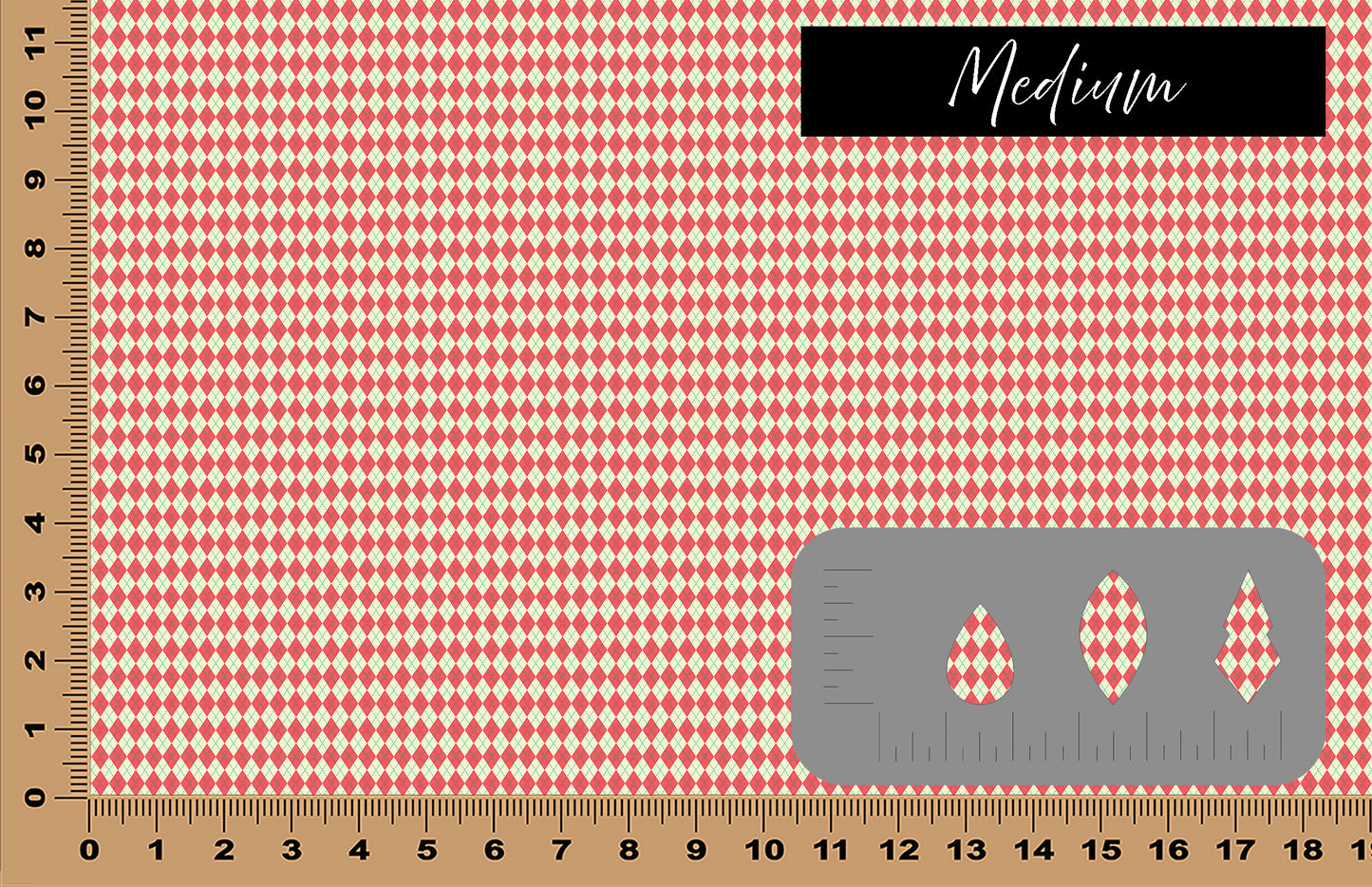 DecoCraft Christmas - Vintage Argyle IV