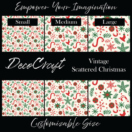 DecoCraft Christmas - Vintage Scattered Christmas