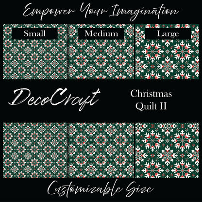 DecoCraft Christmas - Christmas Quilt II