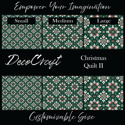 DecoCraft Christmas - Christmas Quilt II