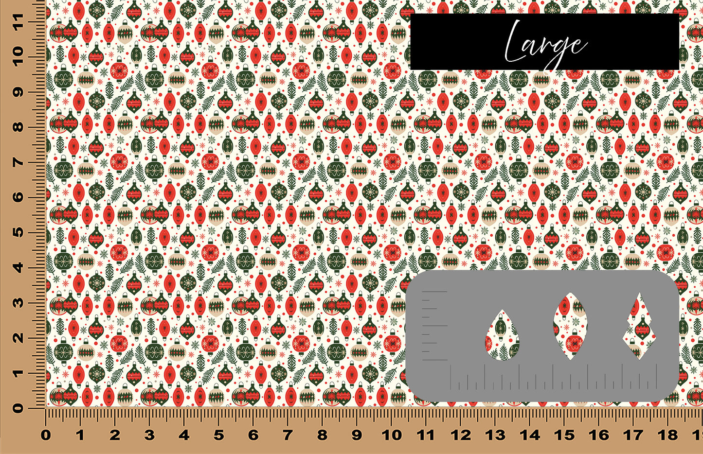 DecoCraft Christmas - Vintage Scattered Ornaments