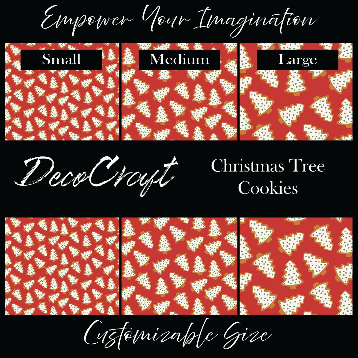 DecoCraft Christmas - Christmas Tree Cookies