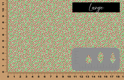 DecoCraft Christmas - Mint Candy Canes