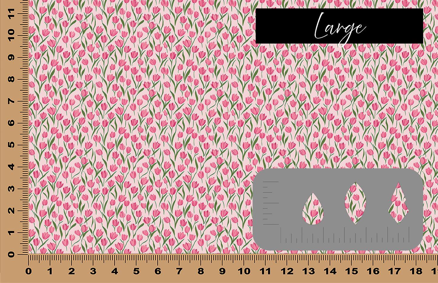 DecoCraft - Flowers & Greenery - Classic Pink Tulips