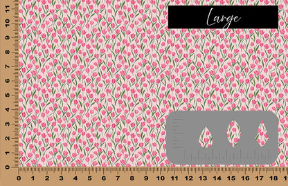 DecoCraft - Flowers & Greenery - Classic Pink Tulips