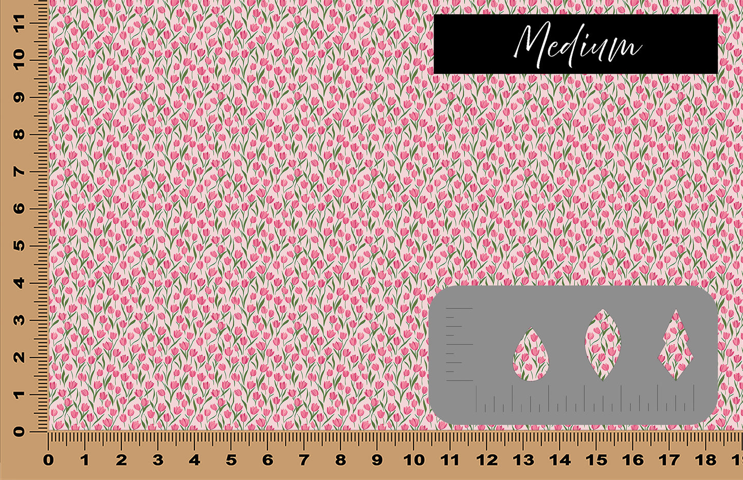 DecoCraft - Flowers & Greenery - Classic Pink Tulips
