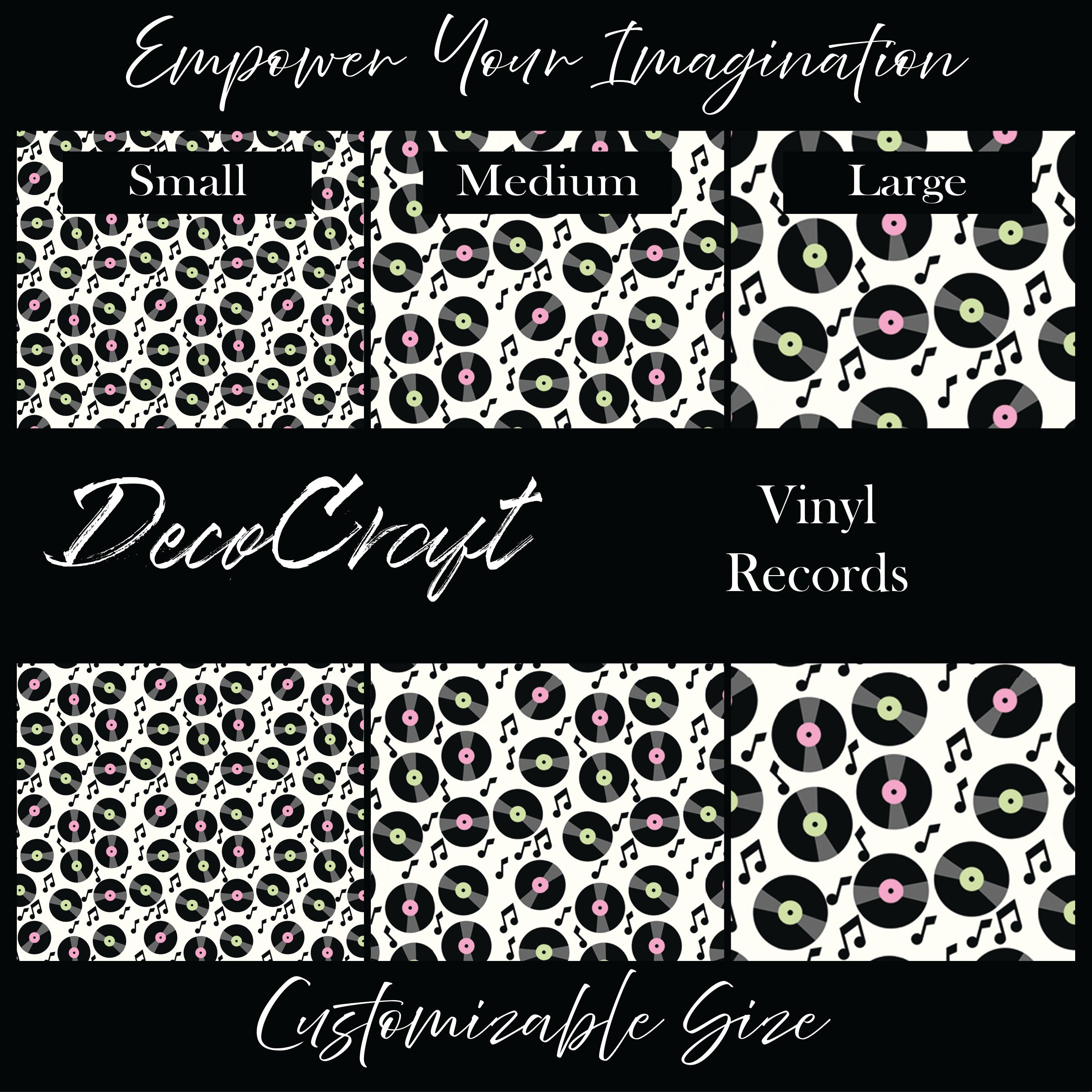 DecoCraft - Patterns - Vinyl Records – H & H Creations