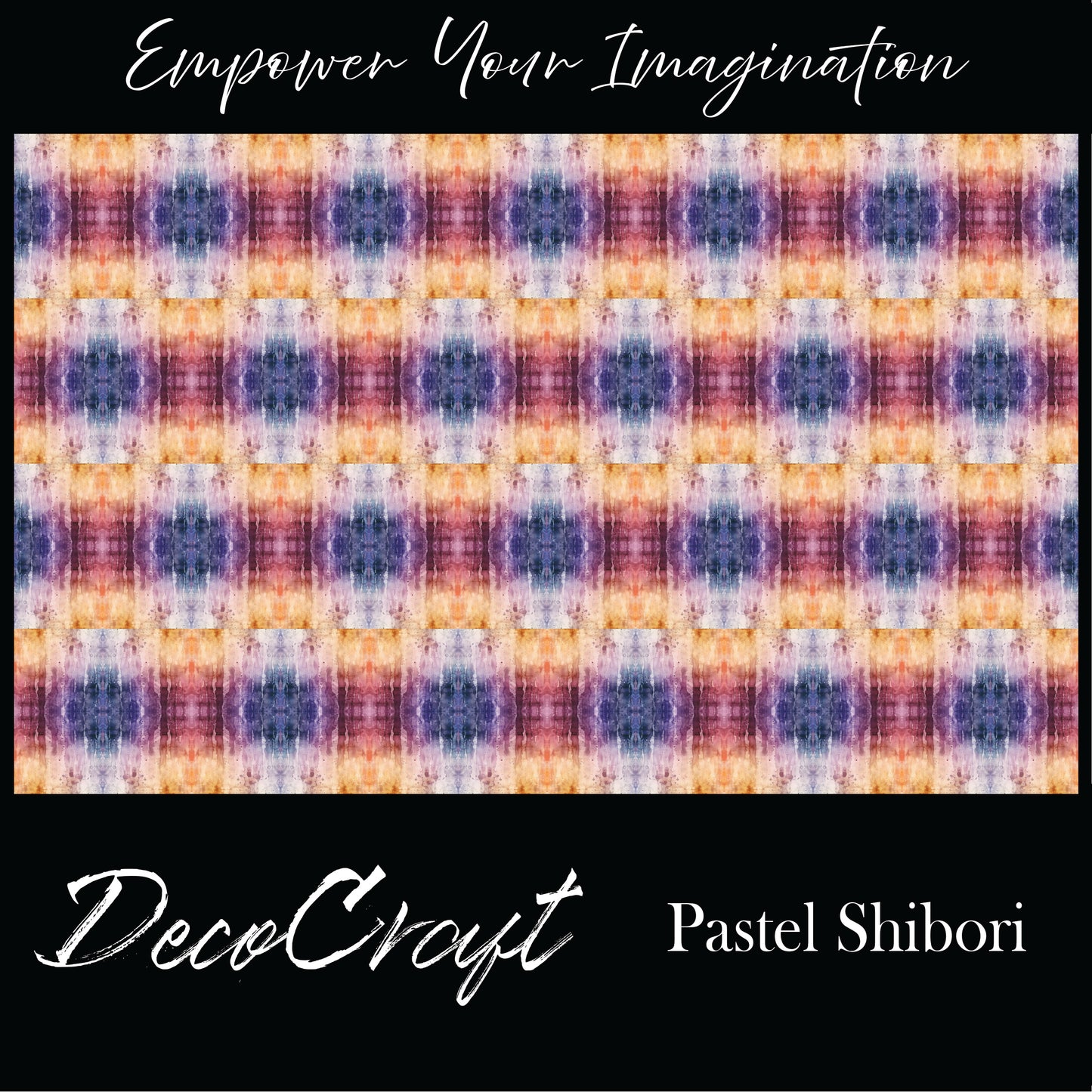 DecoCraft - Abstract - Pastel Shibori