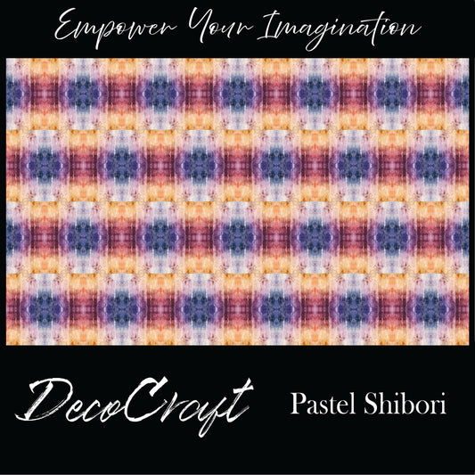 DecoCraft - Abstract - Pastel Shibori