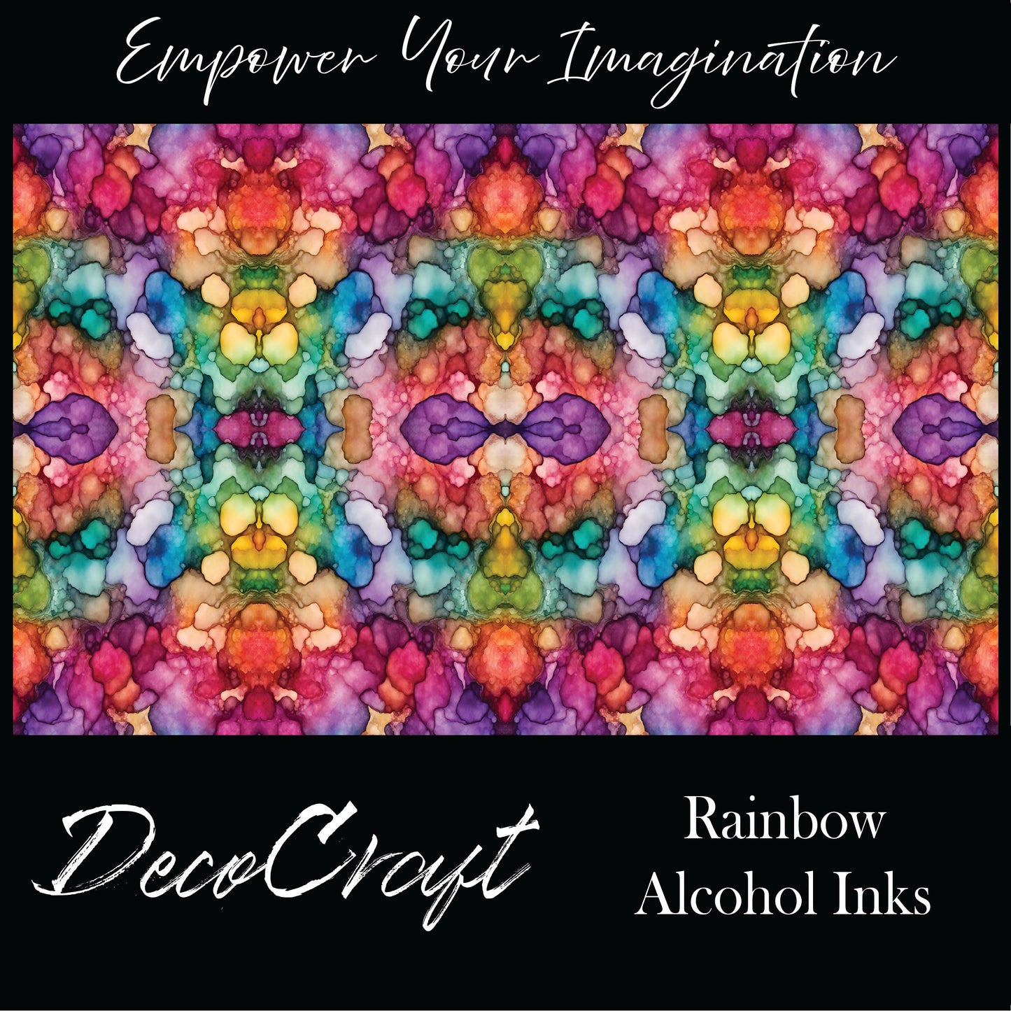 DecoCraft - Abstract - Rainbow Alcohol Inks