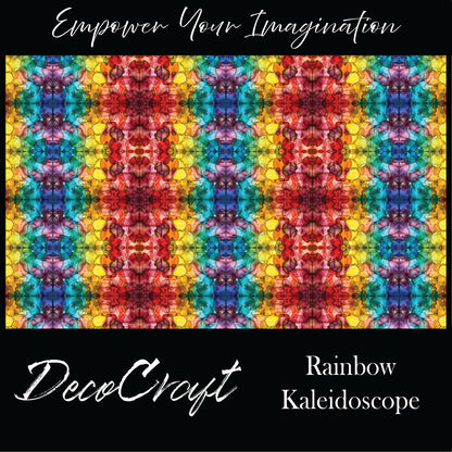 DecoCraft - Abstract - Rainbow Kaleidoscope