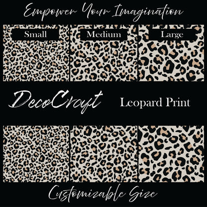 DecoCraft - Animals, Birds, & Bugs - Leopard Print