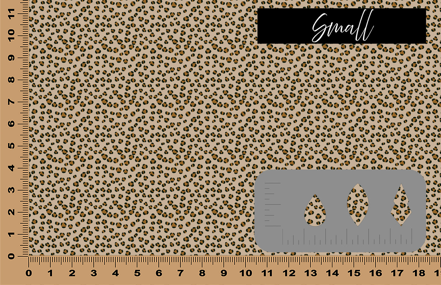 DecoCraft - Animals, Birds, & Bugs - Leopard Print II