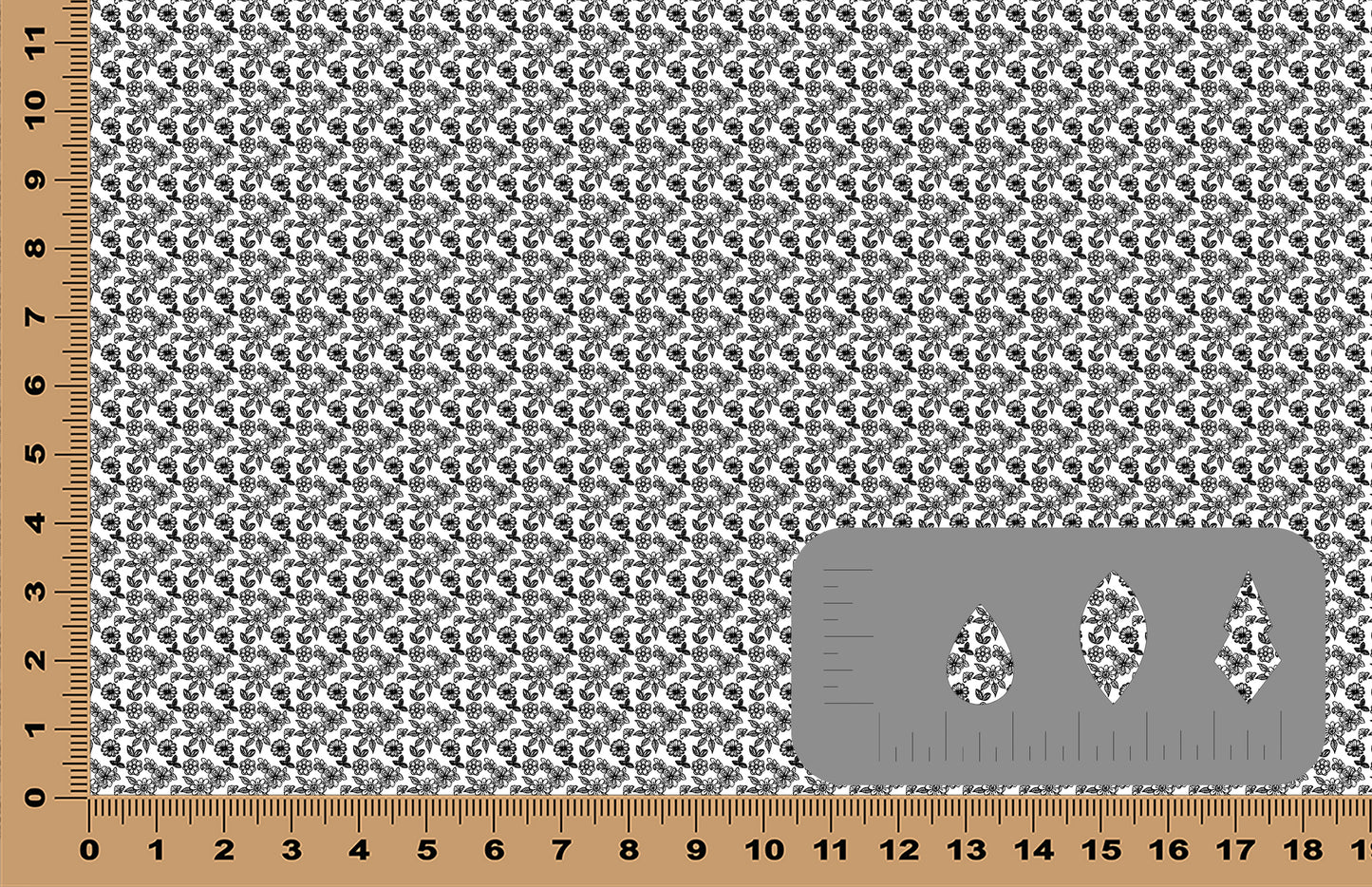 DecoCraft - Elevated Textures - Black Pattern Overlays