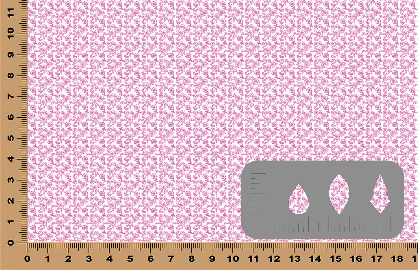DecoCraft - Elevated Textures - Pink Pattern Overlays