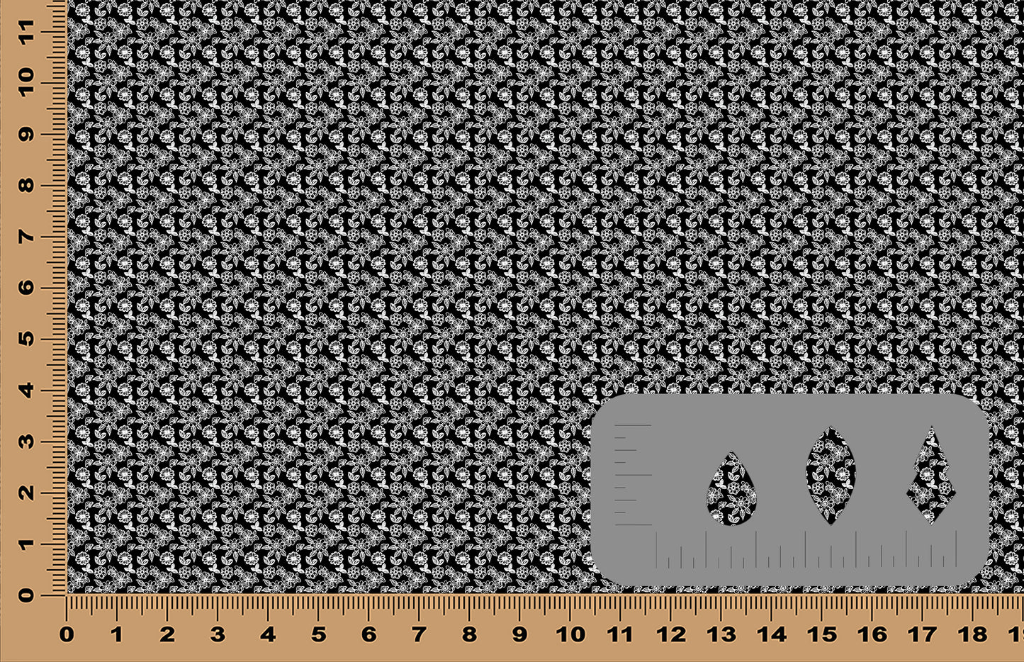 DecoCraft - Elevated Textures - White Pattern Overlays
